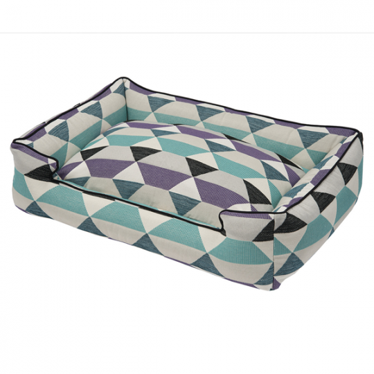 Origami Plum Lounge Dog Bed